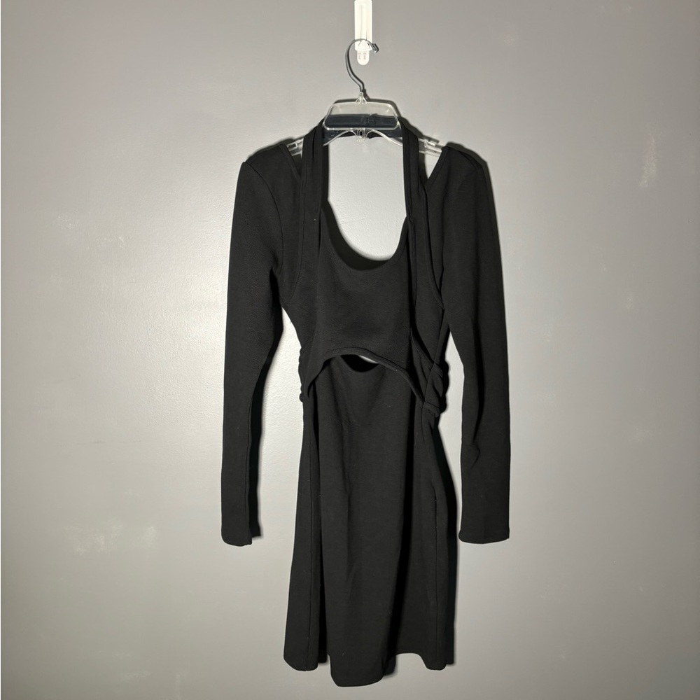 By Anthropologie Long Sleeve Mini Dress Womens Size Small - Picture 3 of 6